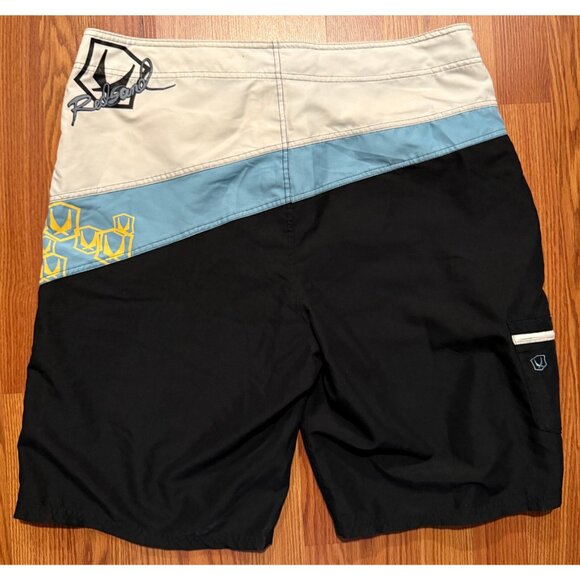 Redsand Board Shorts Mens 36 11" Colorblock Pocket Beach Swim Trunks - Picture 2 of 6